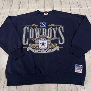 Vintage Dallas Cowboys Nutmeg Mills sweatshirt 90s Sz XL